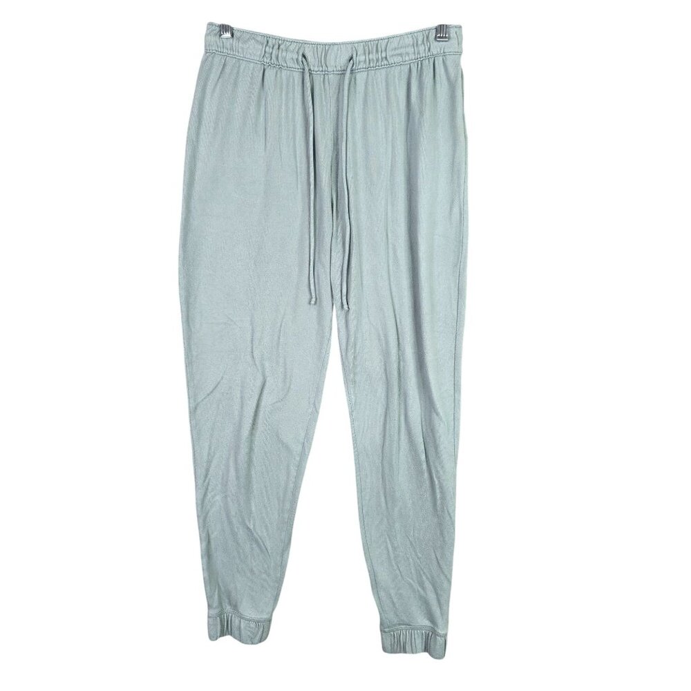 Womens Hollister Light Sage Jogger Pants Polyester Blend Elastic Waist Size S